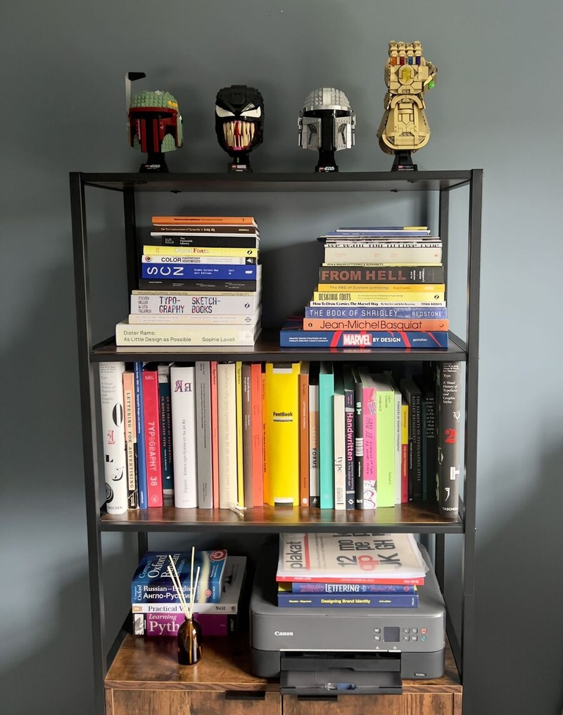 Stuart Hazley's books and Lego
