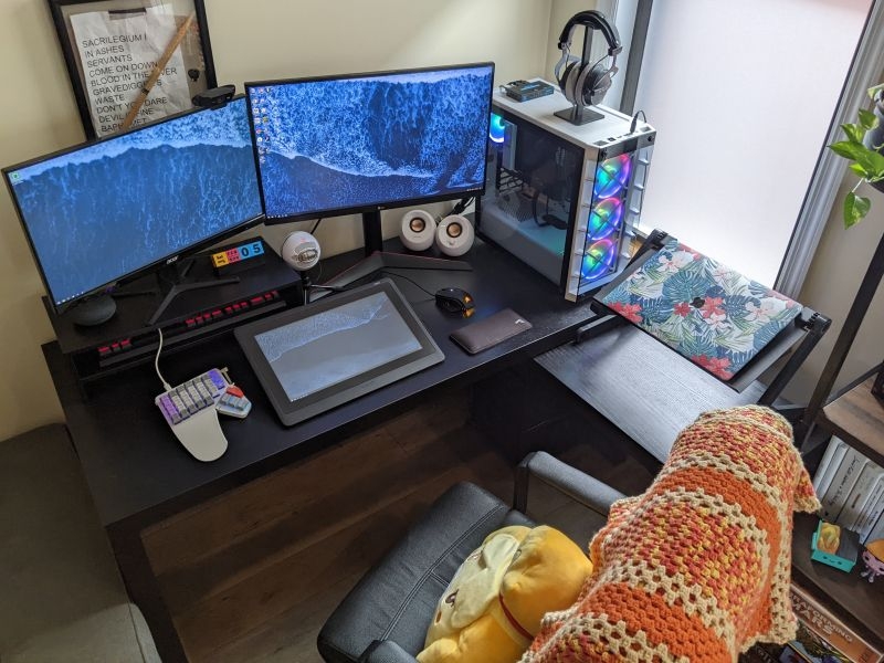 Stefanie Sequeira's setup