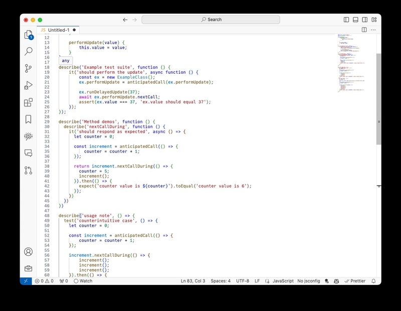Ryan Muller Kennedy's screenshot of VS Code