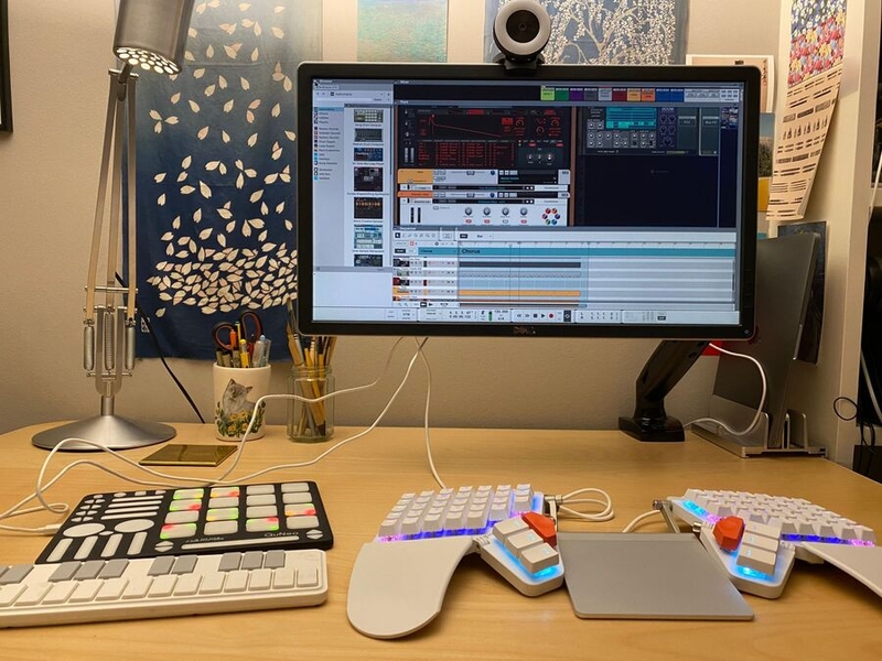 Soledad Penadés's setup