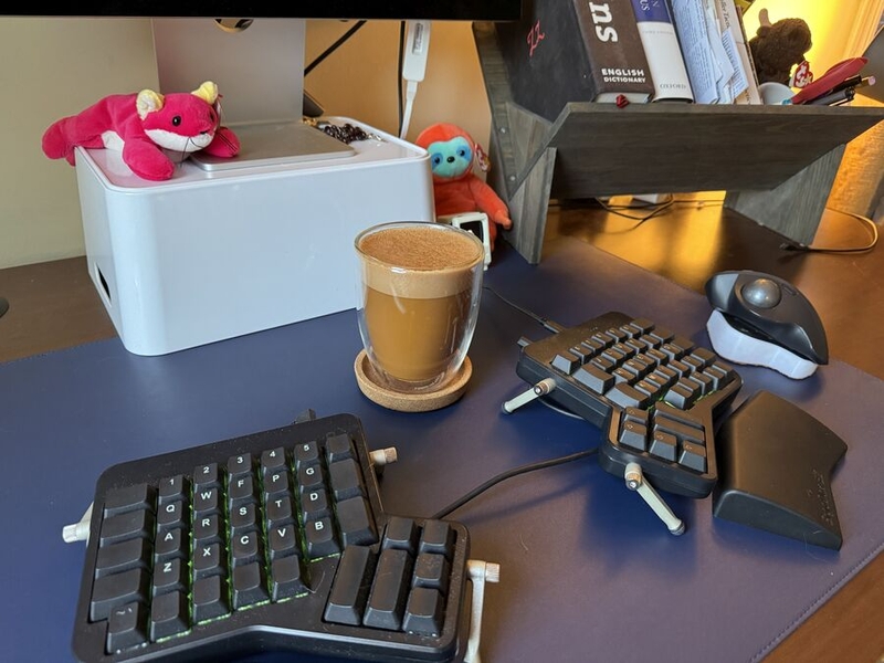 Tim Gorichanaz's keyboard