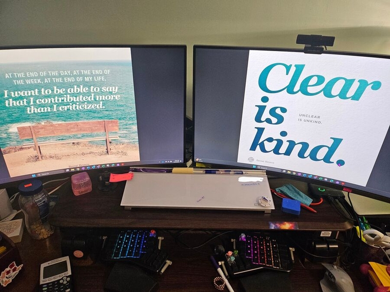 Kaydee West's setup