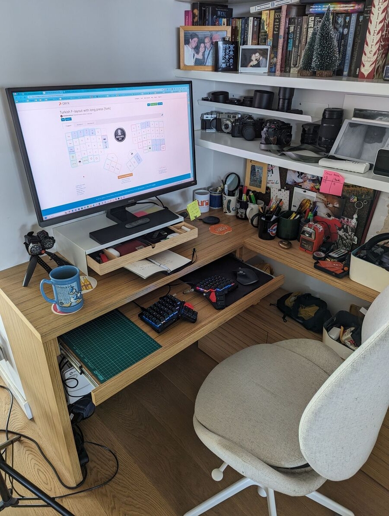 Ahmet Necati Uzer's setup
