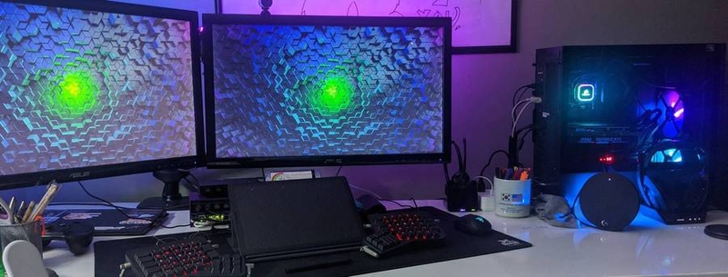 Jer Lance's gaming rig