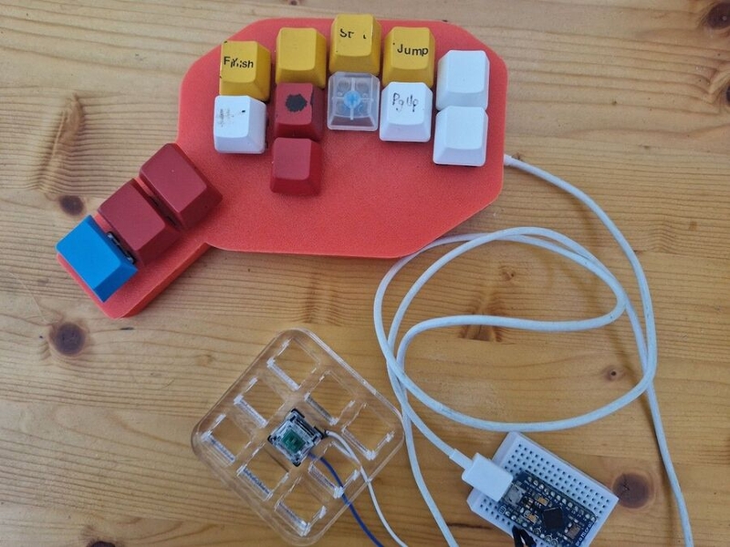 David Wake's mouse in progress