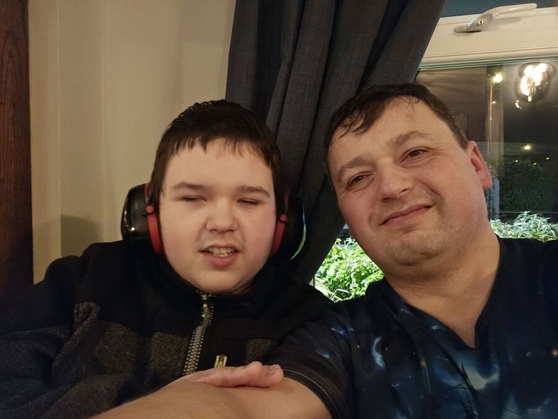 Thanks, Maciej! We hope your dreams come true! Maciej Lech's portrait with his son