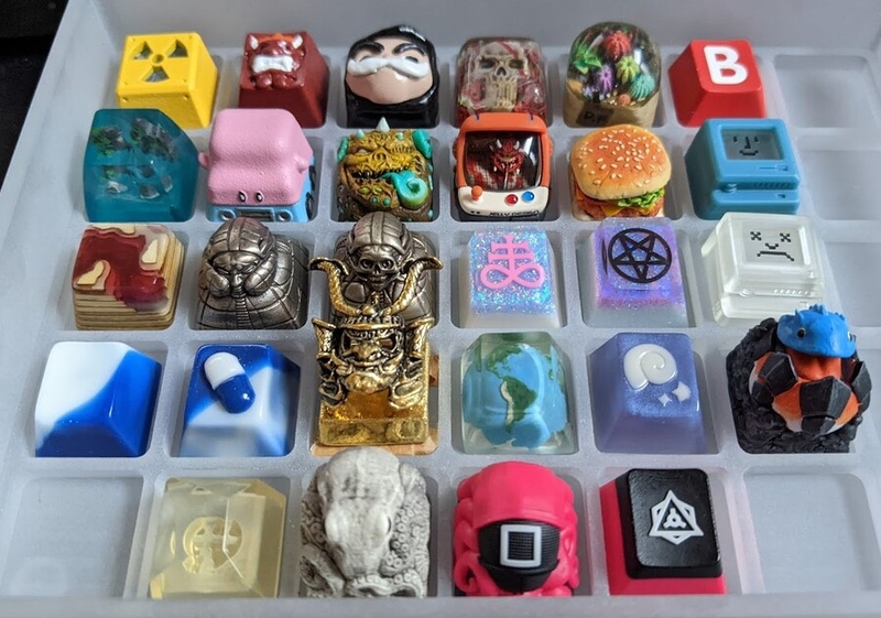 Stefanie Sequeira's keycaps