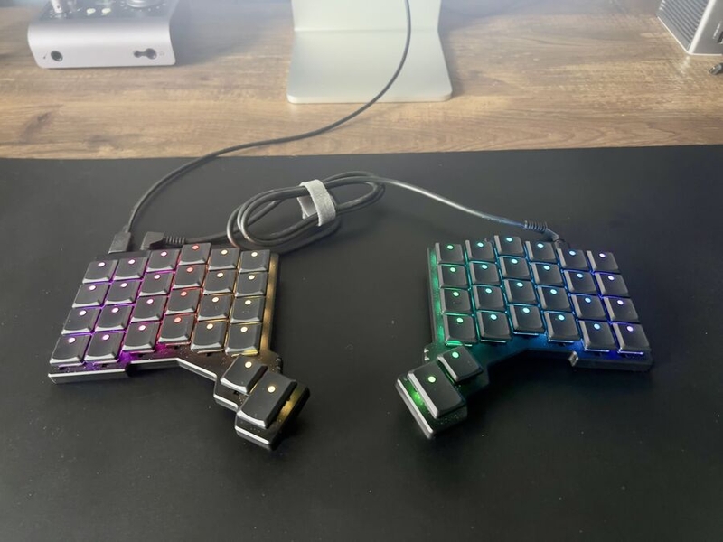 Stuart Hazley's keyboard