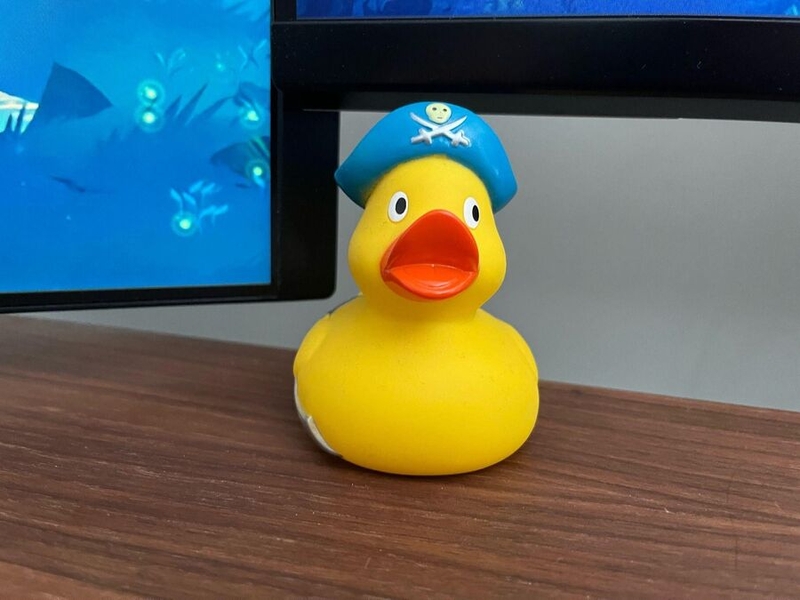 Michael Beaty's rubber ducky