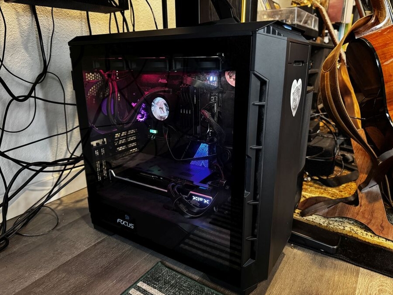 Scott Morse's PC's innards